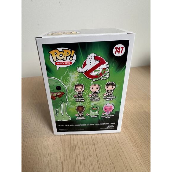 Funko Ghostbusters POP! Movies Slimer with Hot Dogs Vinyl Figure #747 - Picture 2 of 5